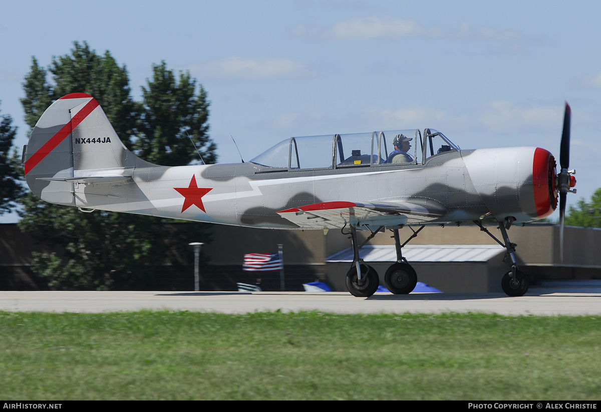 Aircraft Photo of N444JA / NX444JA | Yakovlev Yak-52 | Russia - Air Force | AirHistory.net #106086