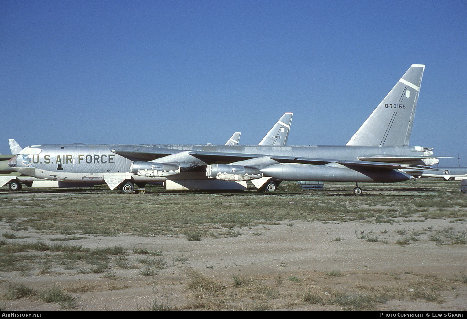 Aircraft Photo of 57-155 / 0-70155 | Boeing B-52F Stratofortress | USA - Air Force | AirHistory.net #106125