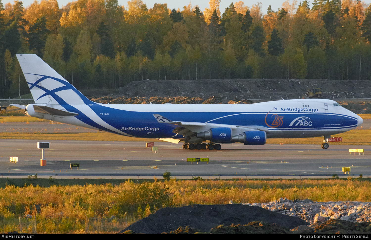 Aircraft Photo of VQ-BUU | Boeing 747-4EVF/ER/SCD | ABC - AirBridgeCargo Airlines | AirHistory.net #106145