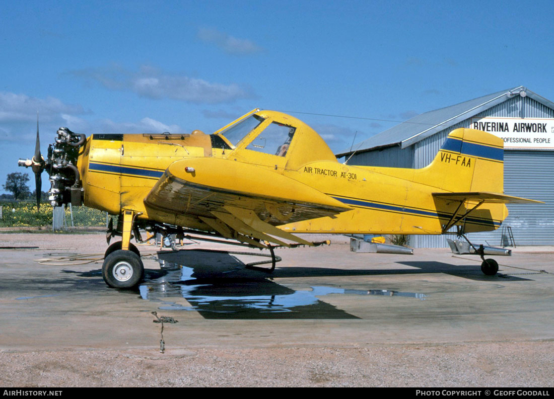 Aircraft Photo of VH-FAA | Air Tractor AT-301 | AirHistory.net #106154