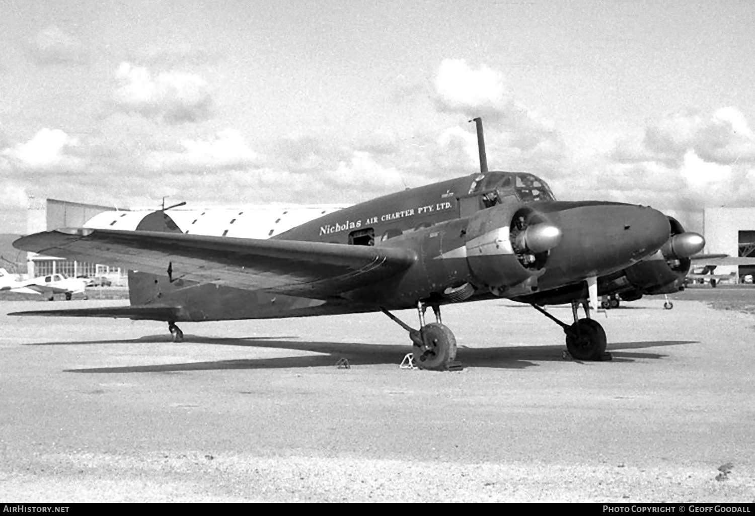 Aircraft Photo of VH-RCC | Avro 19 Srs.2 Anson | Nicholas Air Charter | AirHistory.net #106158