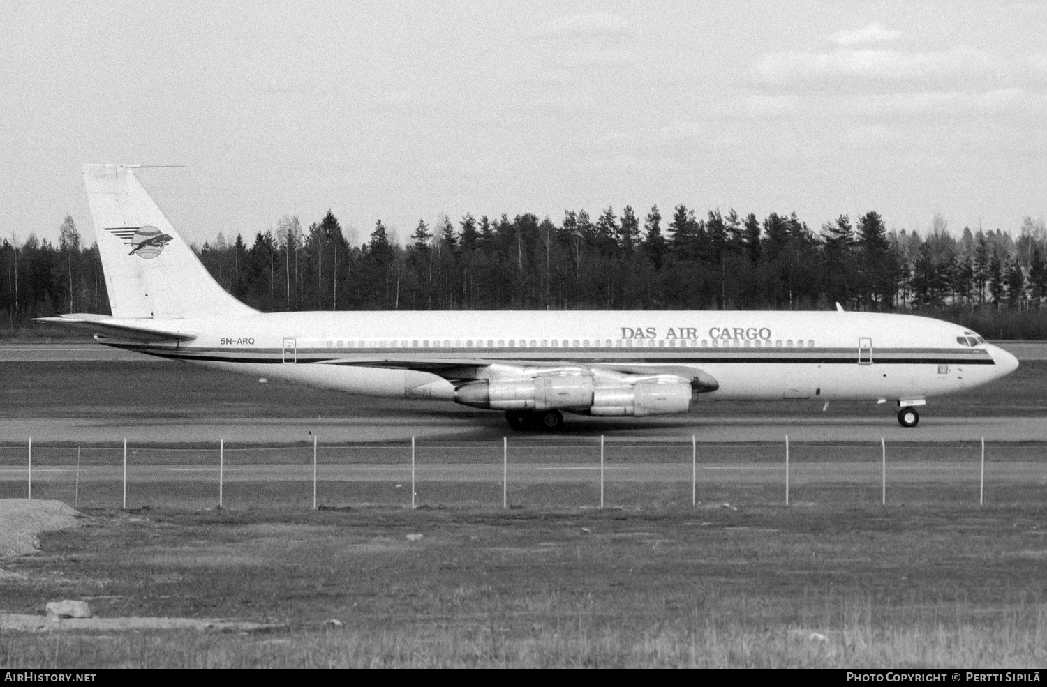Aircraft Photo of 5N-ARQ | Boeing 707-338C | DAS Air Cargo - Dairo Air Services | AirHistory.net #106164