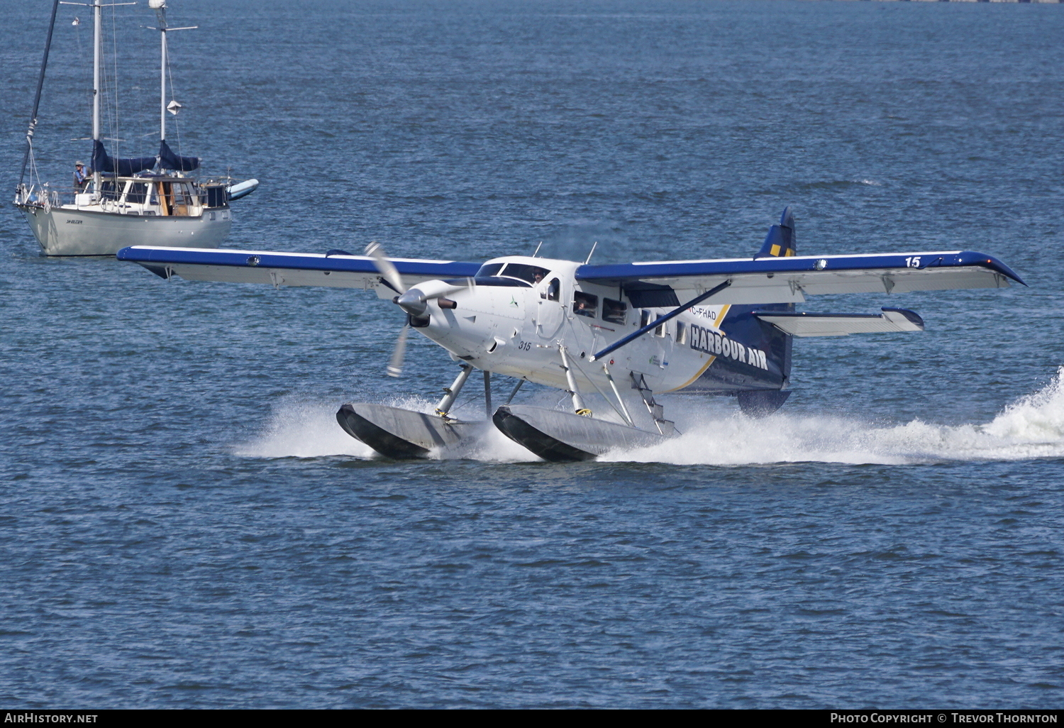 Aircraft Photo of C-FHAD | Vazar DHC-3T Turbine Otter | Harbour Air | AirHistory.net #106182