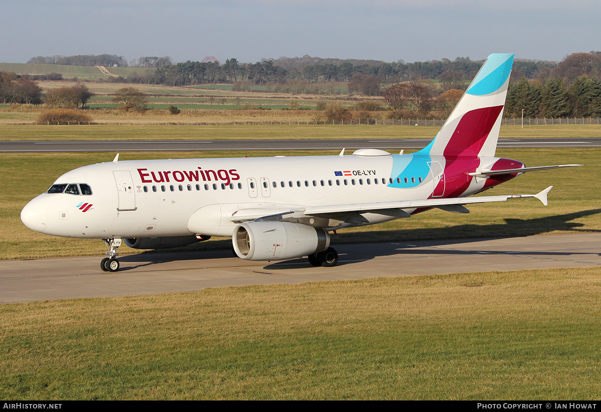 Aircraft Photo of OE-LYV | Airbus A319-132 | Eurowings | AirHistory.net #106190