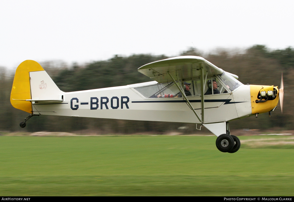 Aircraft Photo of G-BROR | Piper J-3C-65 Cub | AirHistory.net #106211