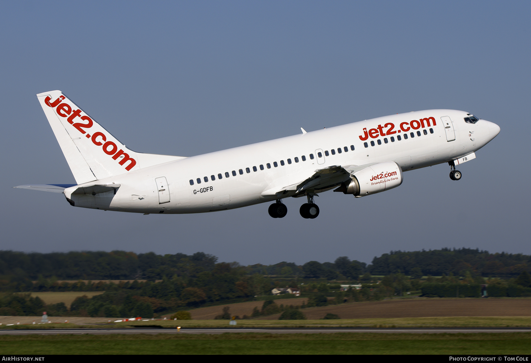 Aircraft Photo of G-GDFB | Boeing 737-33A | Jet2 | AirHistory.net #106219