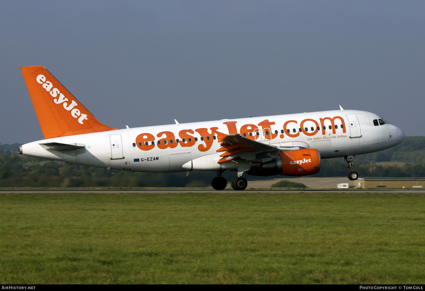Aircraft Photo of G-EZAM | Airbus A319-111 | EasyJet | AirHistory.net #106222