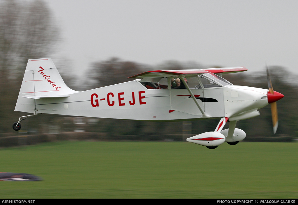 Aircraft Photo of G-CEJE | Wittman W-10 Tailwind | AirHistory.net #106223