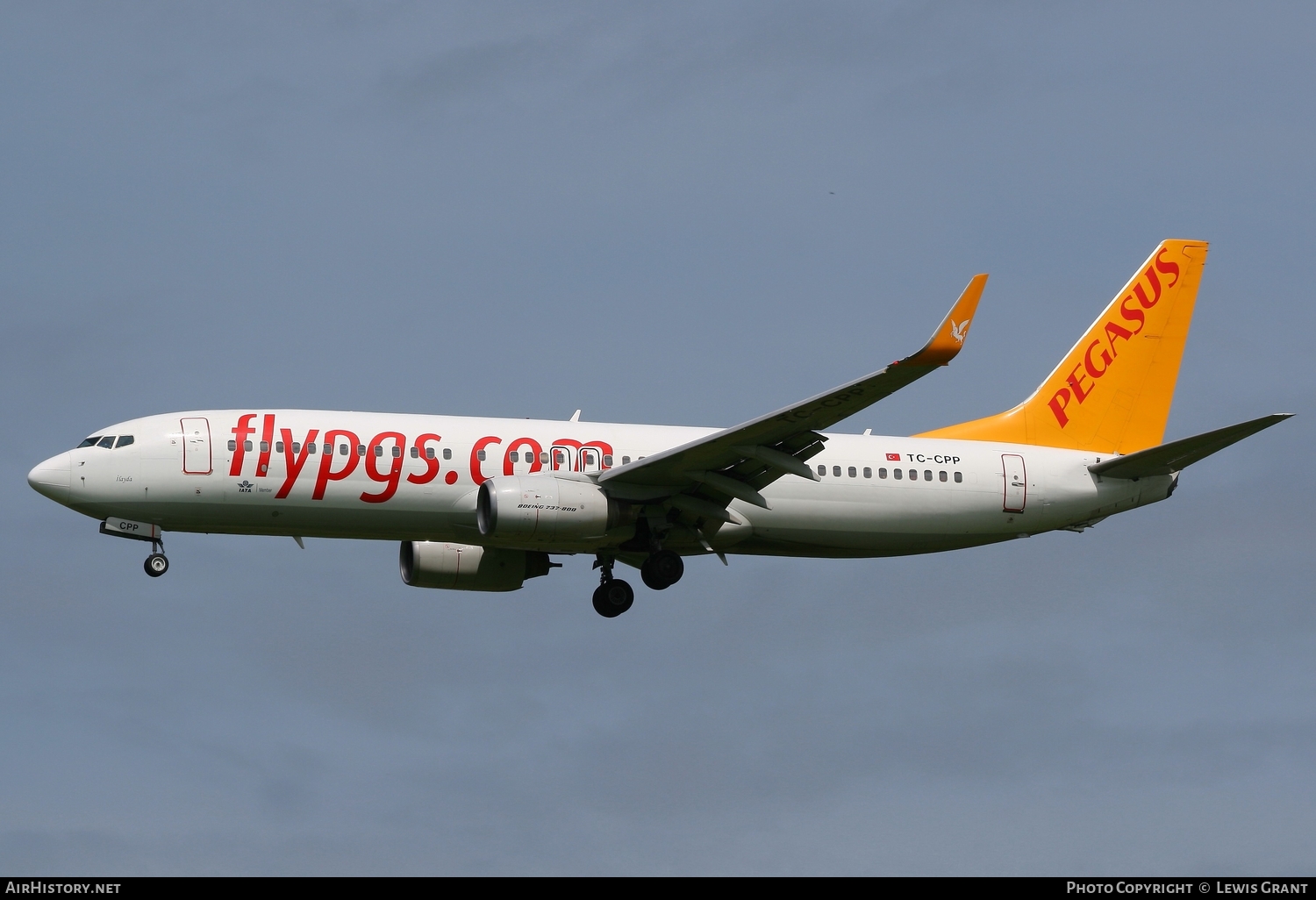 Aircraft Photo of TC-CPP | Boeing 737-804 | Pegasus Airlines | AirHistory.net #106225