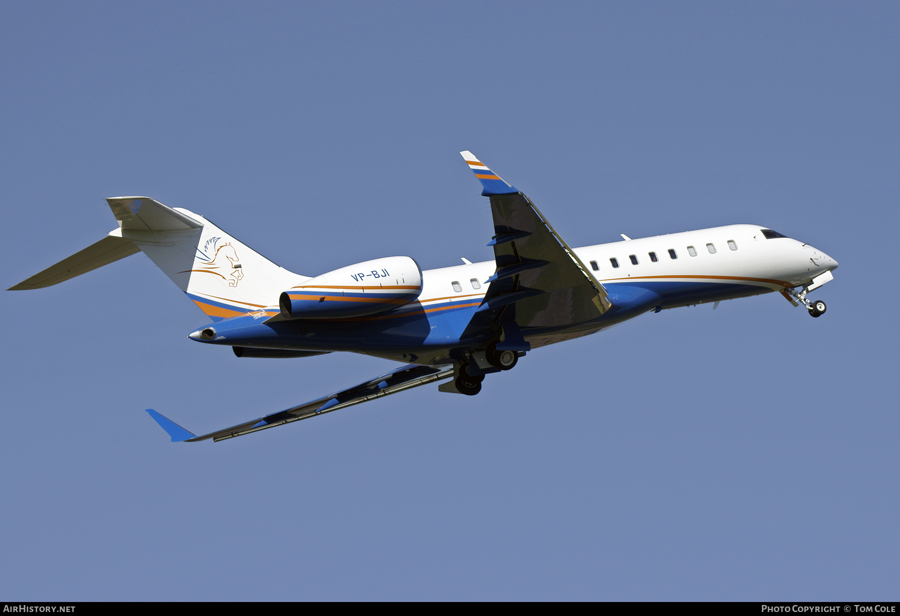 Aircraft Photo of VP-BJI | Bombardier Global Express (BD-700-1A10) | AirHistory.net #106229