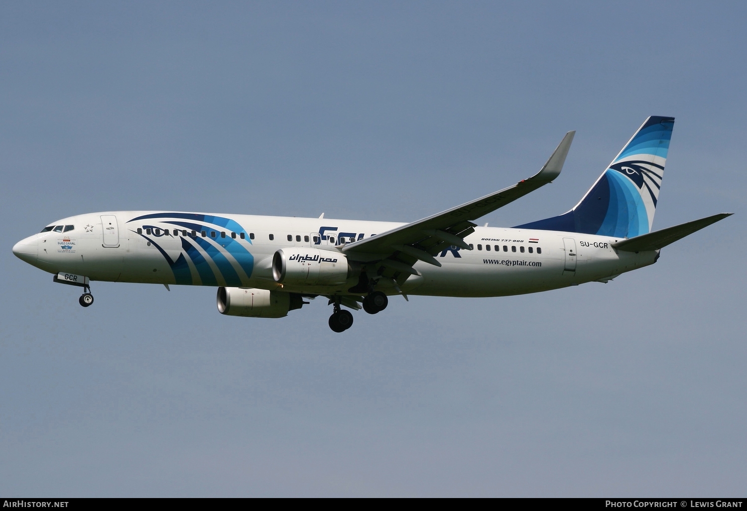 Aircraft Photo of SU-GCR | Boeing 737-866 | EgyptAir | AirHistory.net #106232