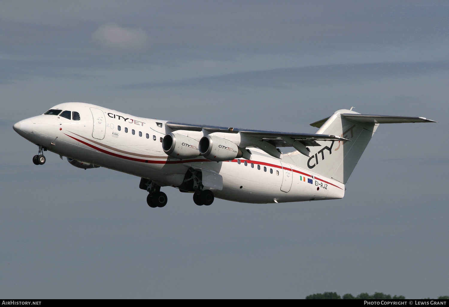 Aircraft Photo of EI-RJZ | British Aerospace Avro 146-RJ85 | CityJet | AirHistory.net #106238