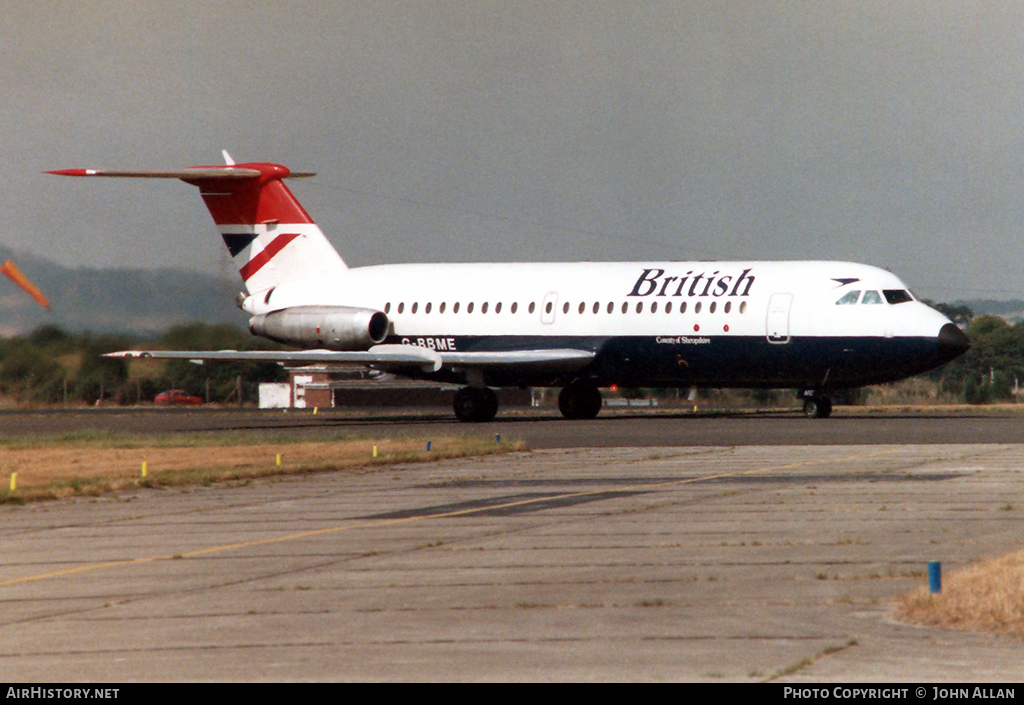 Aircraft Photo of G-BBME | BAC 111-401AK One-Eleven | British Airways | AirHistory.net #106245