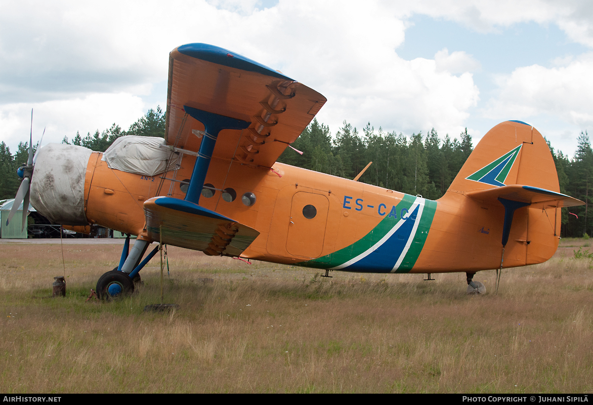 Aircraft Photo of ES-CAC | Antonov An-2 | AirHistory.net #106247