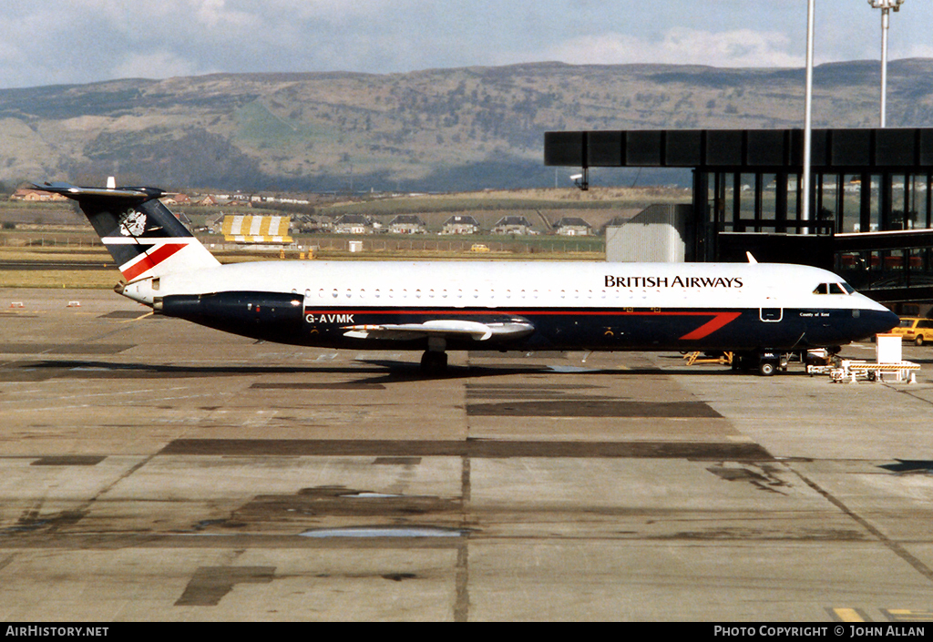 Aircraft Photo of G-AVMK | BAC 111-510ED One-Eleven | British Airways | AirHistory.net #106256