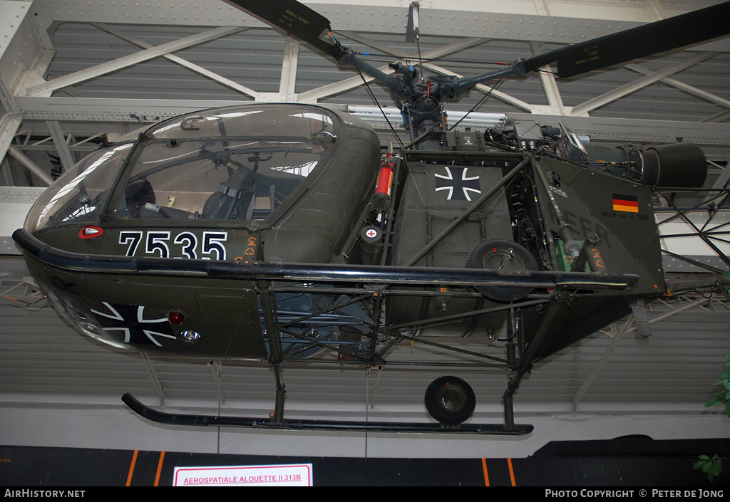 Aircraft Photo of 7535 | Sud SE-3130 Alouette II | Germany - Army | AirHistory.net #106262
