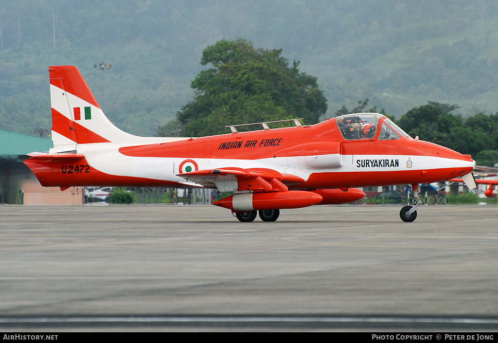 Aircraft Photo of U2472 | Hindustan HJT-16 Kiran II | India - Air Force | AirHistory.net #106263