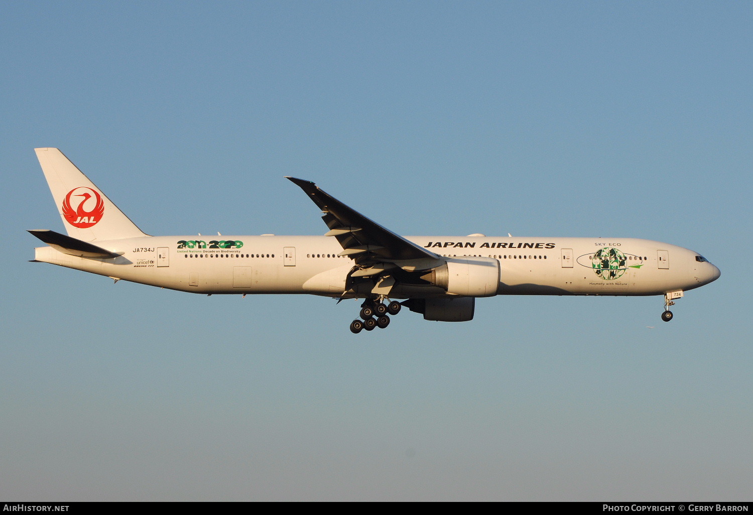 Aircraft Photo of JA734J | Boeing 777-346/ER | Japan Airlines - JAL | AirHistory.net #106267