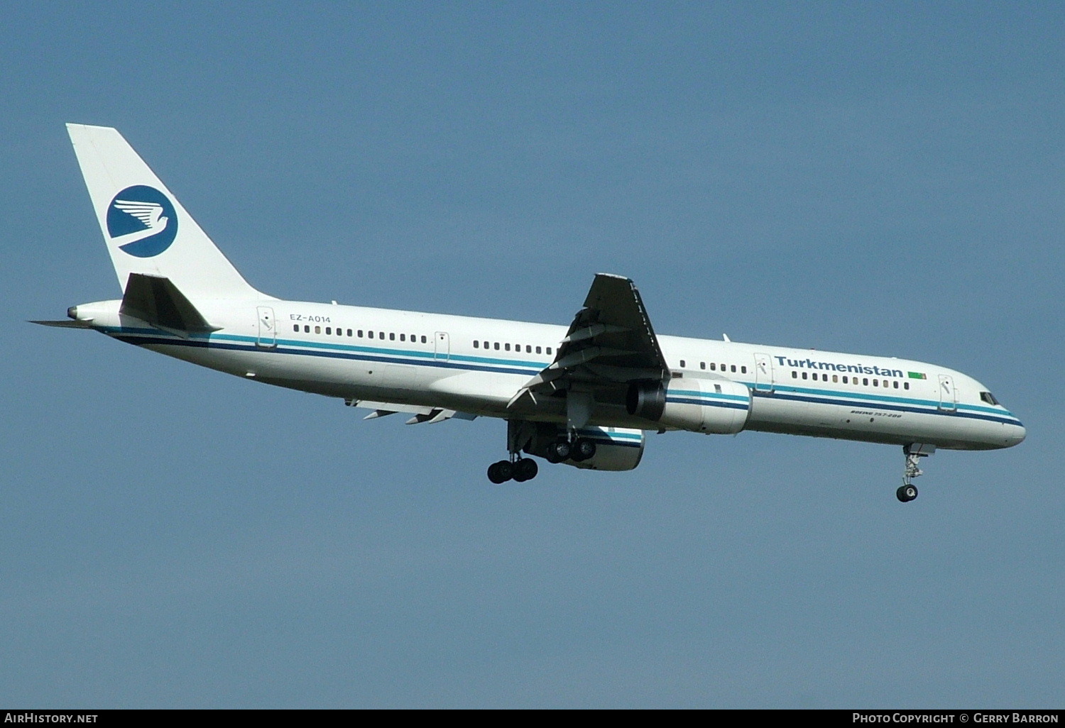 Aircraft Photo of EZ-A014 | Boeing 757-22K | Turkmenistan Airlines | AirHistory.net #106274