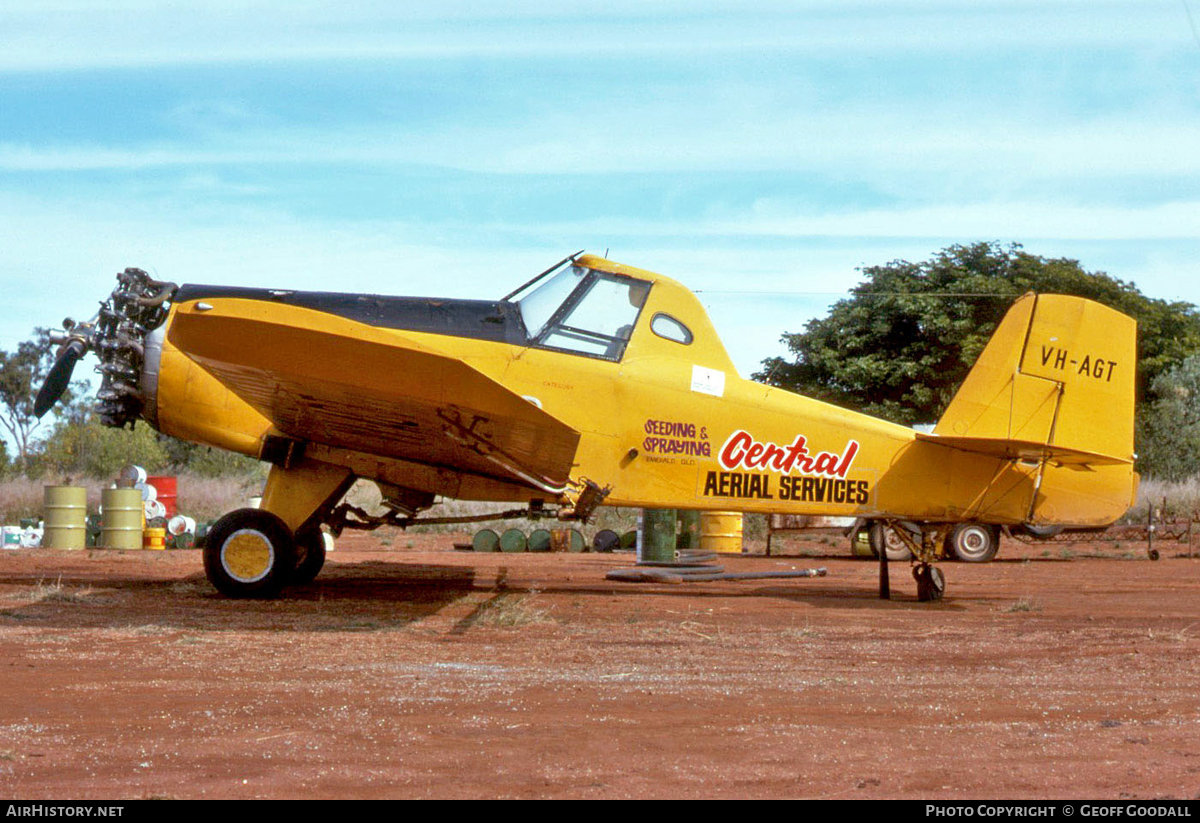 Aircraft Photo of VH-AGT | Snow S-2D-600 | Central Aerial Services | AirHistory.net #106278