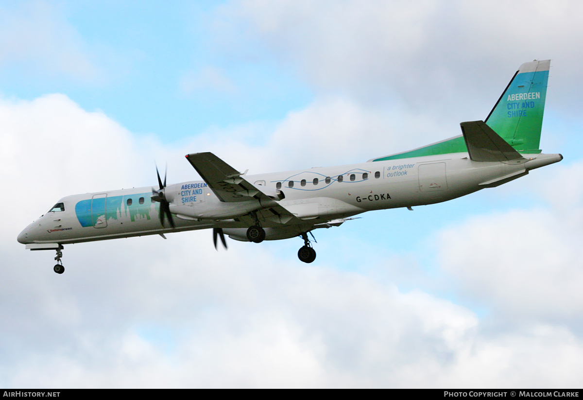 Aircraft Photo of G-CDKA | Saab 2000 | Eastern Airways | AirHistory.net #106315