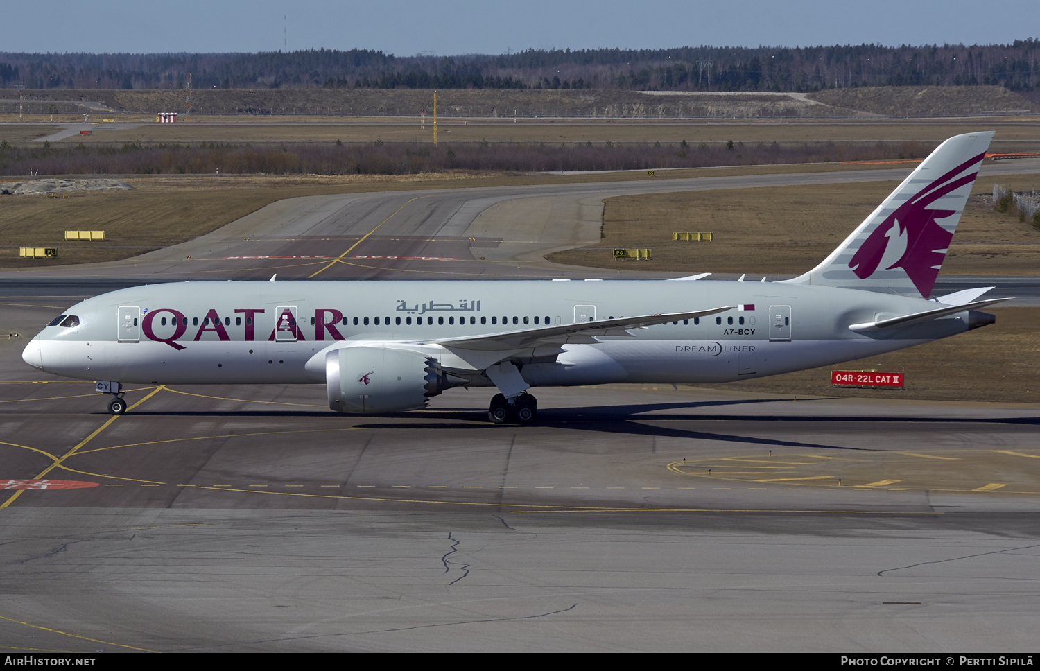 Aircraft Photo of A7-BCY | Boeing 787-8 Dreamliner | Qatar Airways | AirHistory.net #106335