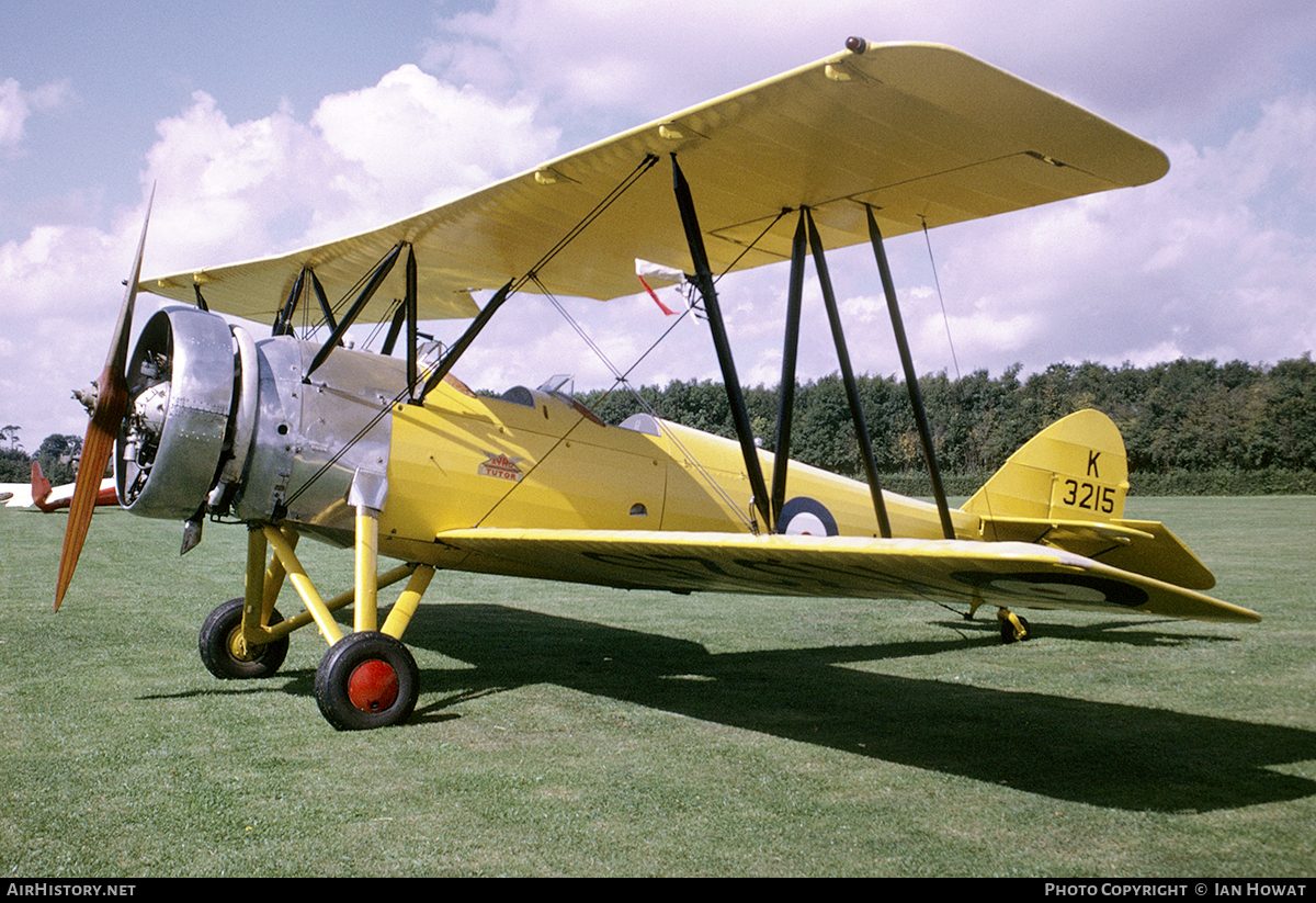 Aircraft Photo of G-AHSA / K3215 | Avro 621 Tutor | UK - Air Force | AirHistory.net #106340