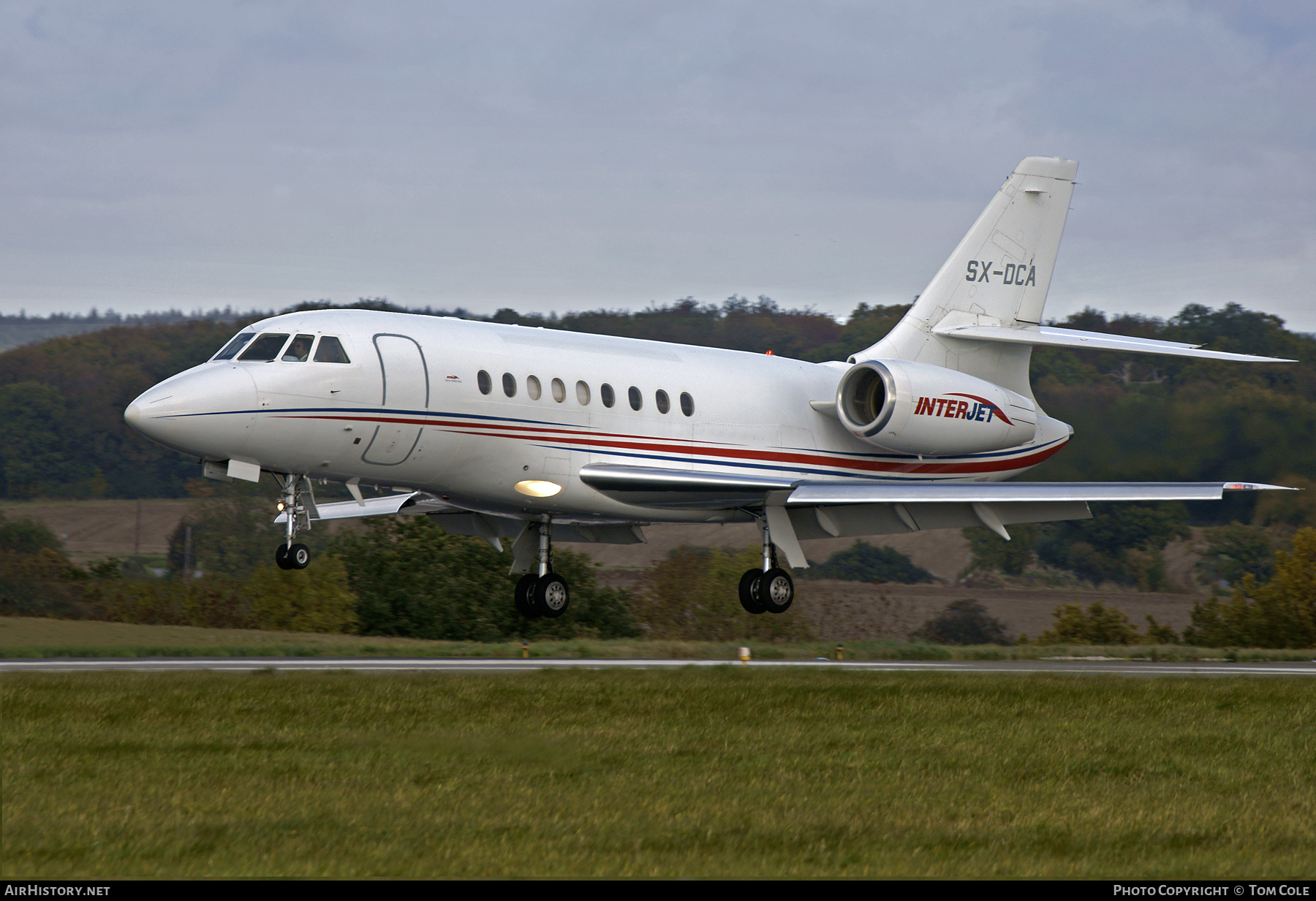 Aircraft Photo of SX-DCA | Dassault Falcon 2000EX | InterJet | AirHistory.net #106341