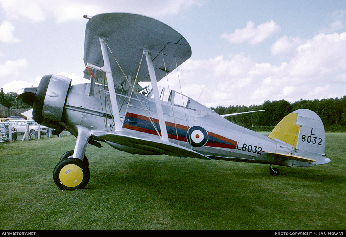 Aircraft Photo of G-AMRK / L8032 | Gloster Gladiator Mk1 | UK - Air Force | AirHistory.net #106347