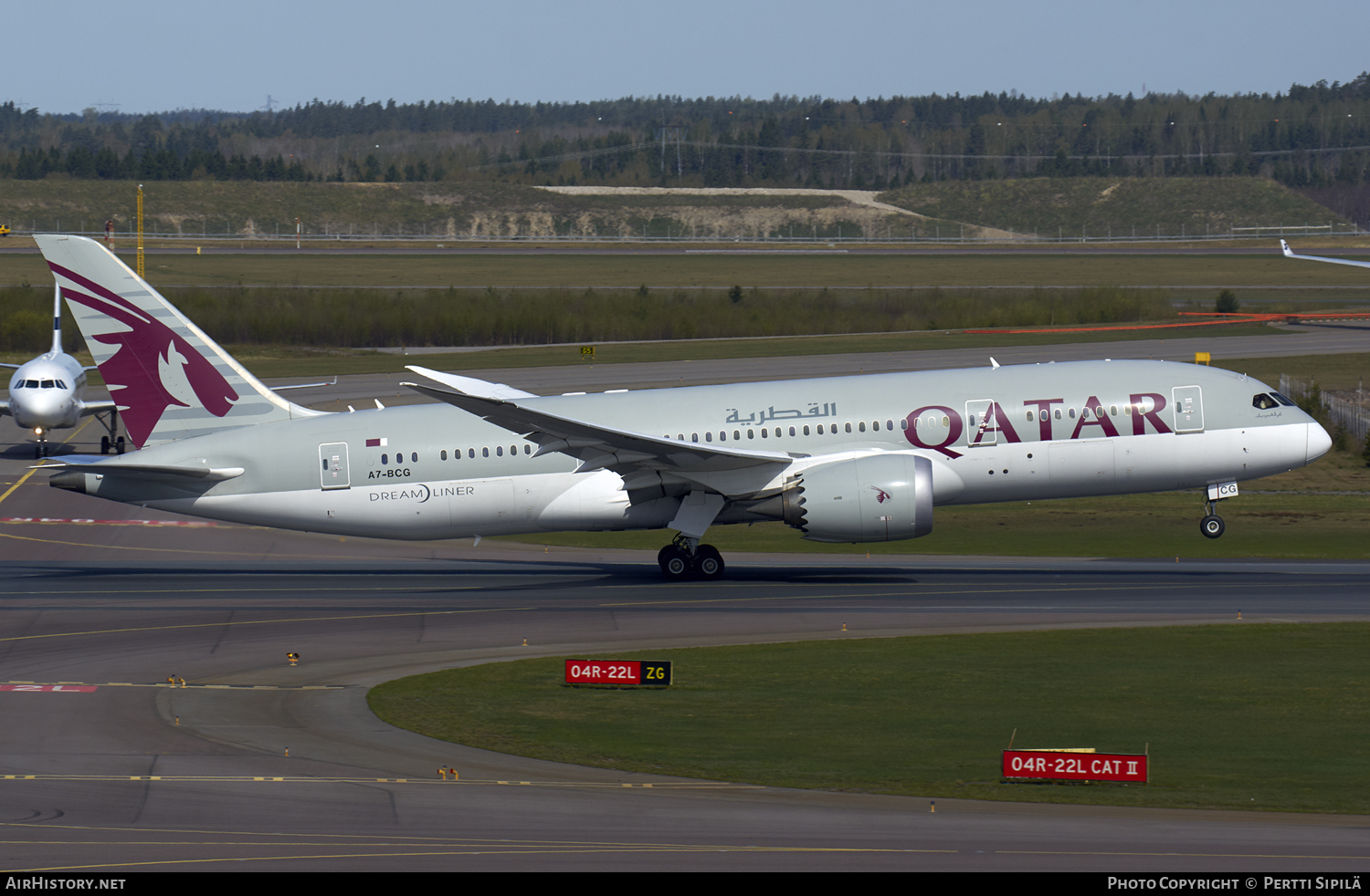 Aircraft Photo of A7-BCG | Boeing 787-8 Dreamliner | Qatar Airways | AirHistory.net #106350
