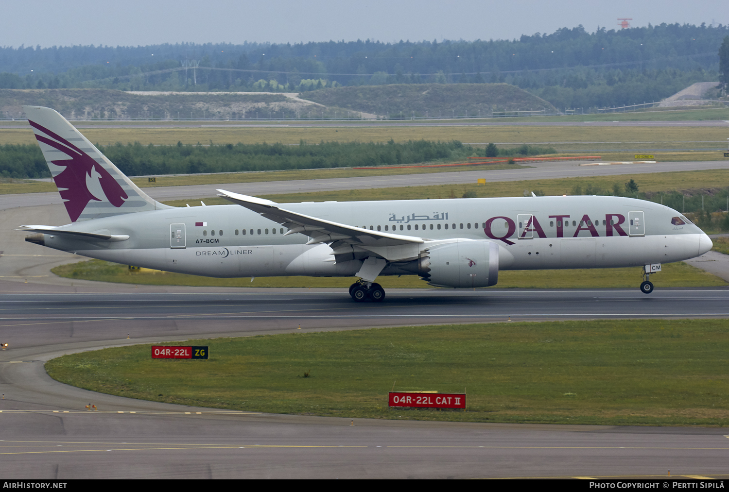 Aircraft Photo of A7-BCM | Boeing 787-8 Dreamliner | Qatar Airways | AirHistory.net #106357