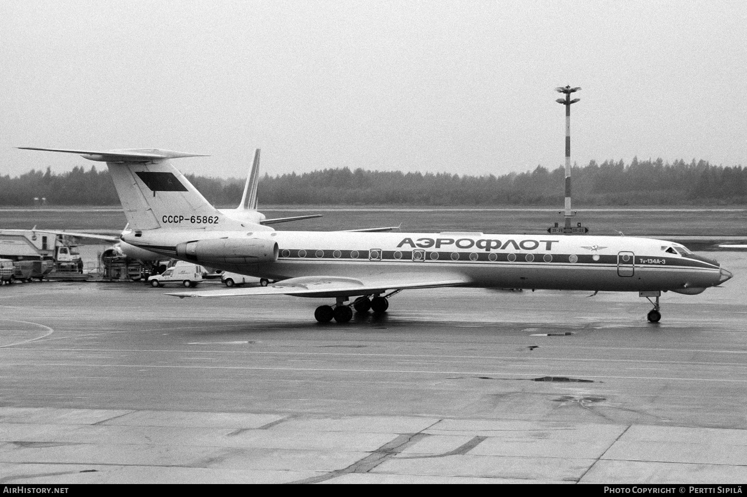 Aircraft Photo of CCCP-65862 | Tupolev Tu-134A-3 | Aeroflot | AirHistory.net #106363