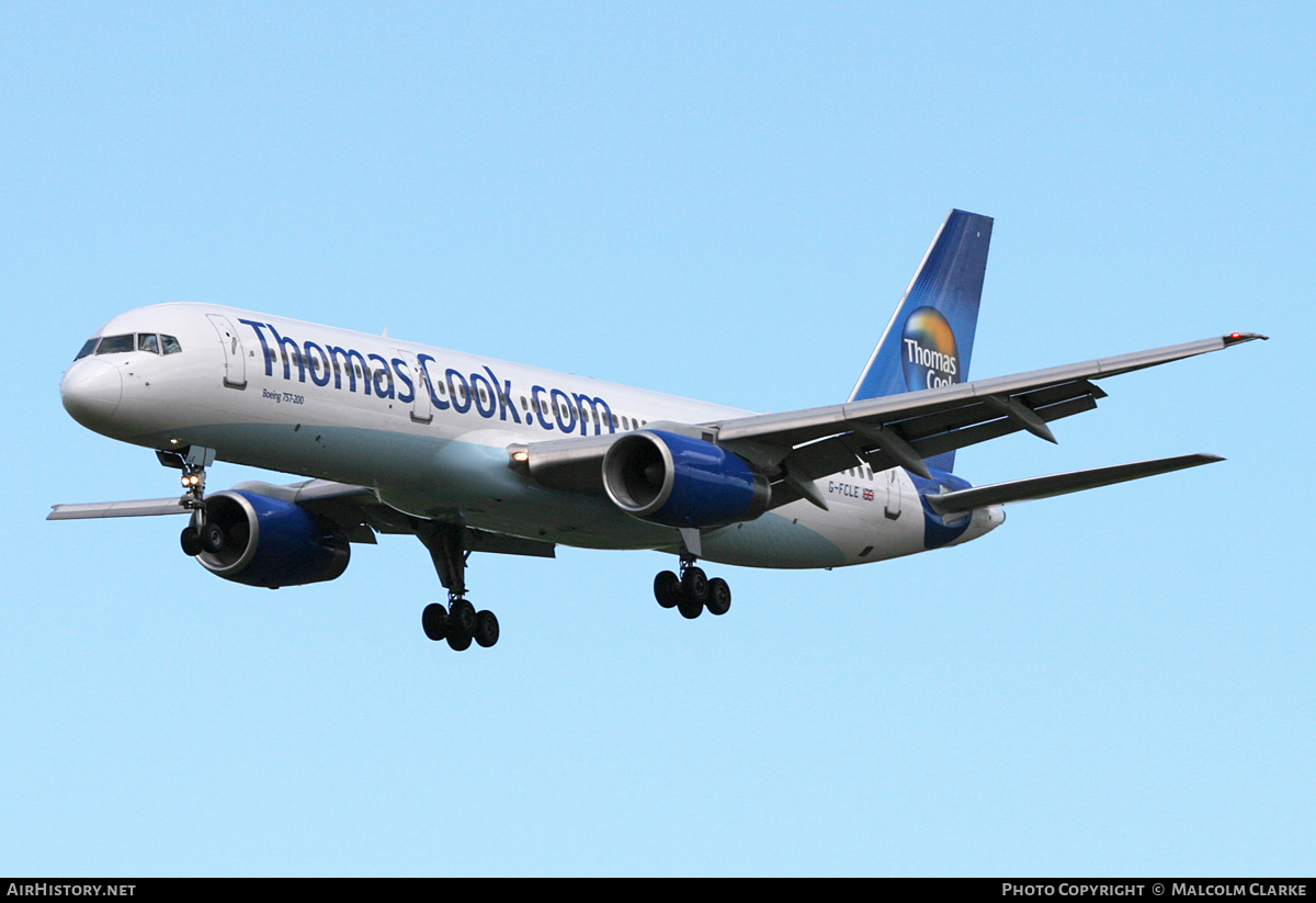 Aircraft Photo of G-FCLE | Boeing 757-28A | Thomas Cook Airlines | AirHistory.net #106388