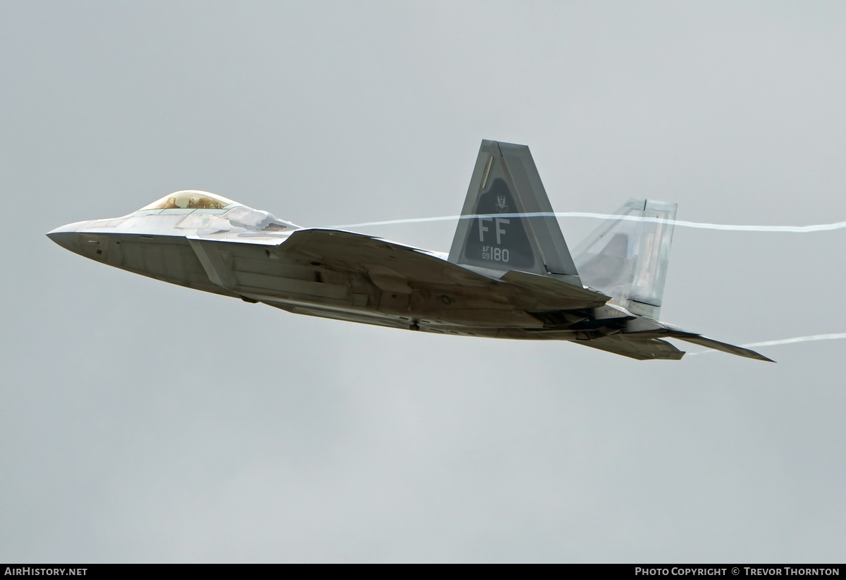 Aircraft Photo of 09-4180 / AF09-180 | Lockheed Martin F-22A Raptor | USA - Air Force | AirHistory.net #106396