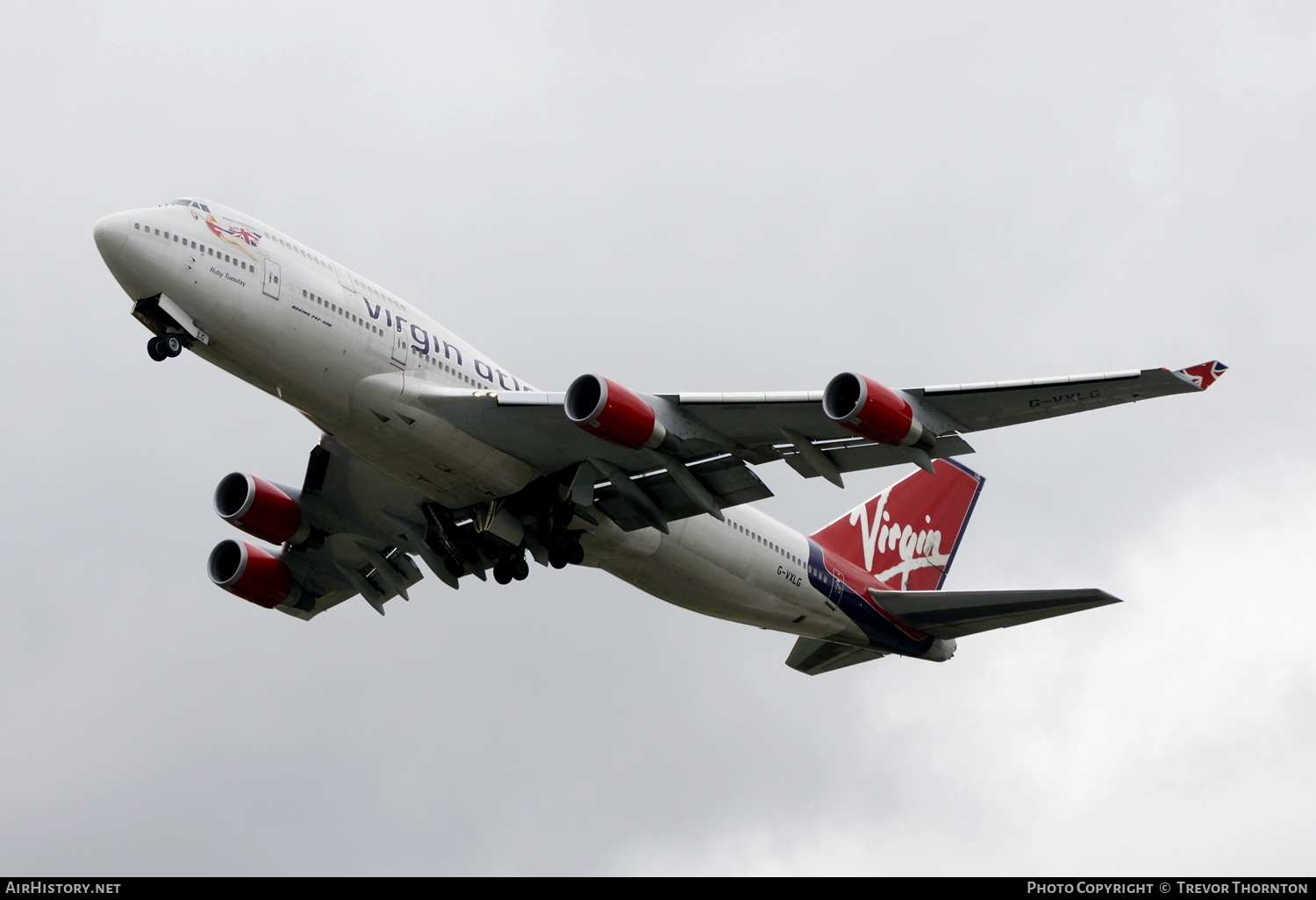 Aircraft Photo of G-VXLG | Boeing 747-41R | Virgin Atlantic Airways | AirHistory.net #106401