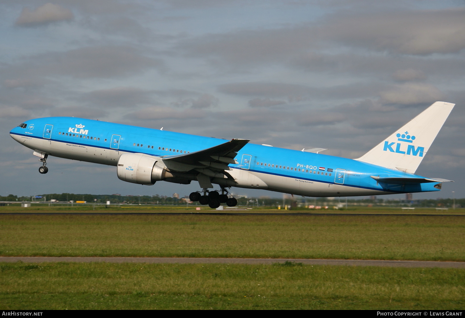 Aircraft Photo of PH-BQO | Boeing 777-206/ER | KLM - Royal Dutch Airlines | AirHistory.net #106407
