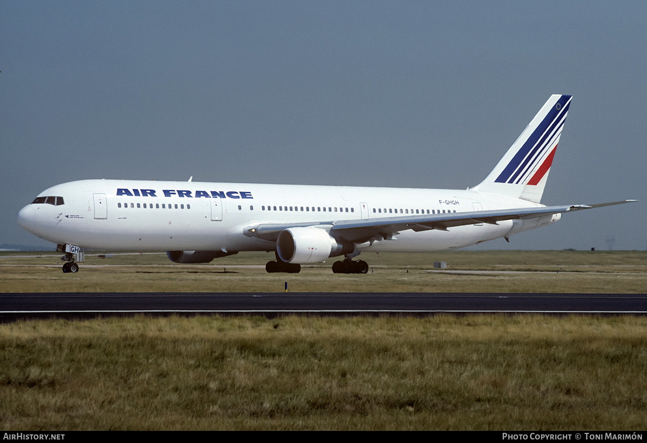 Aircraft Photo of F-GHGH, Boeing 767-375/ER