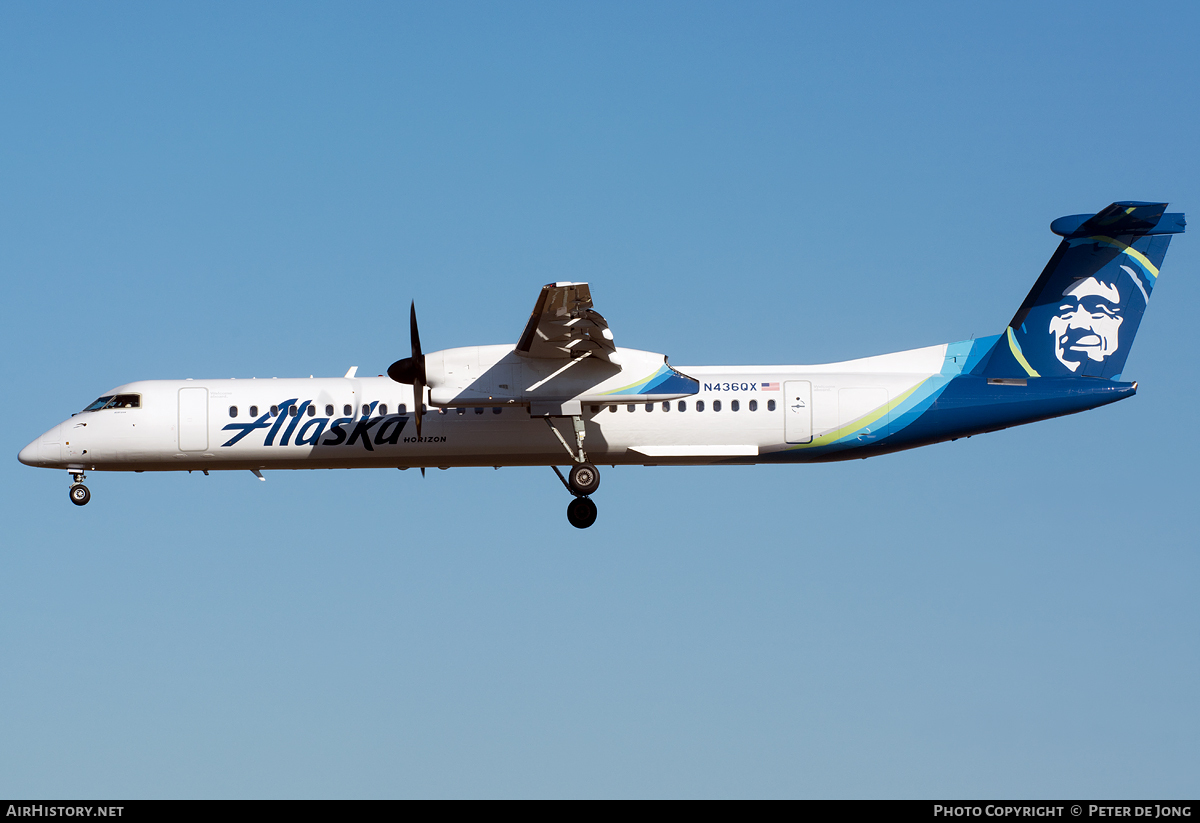 Aircraft Photo of N436QX | Bombardier DHC-8-402 Dash 8 | Alaska Airlines | AirHistory.net #106418