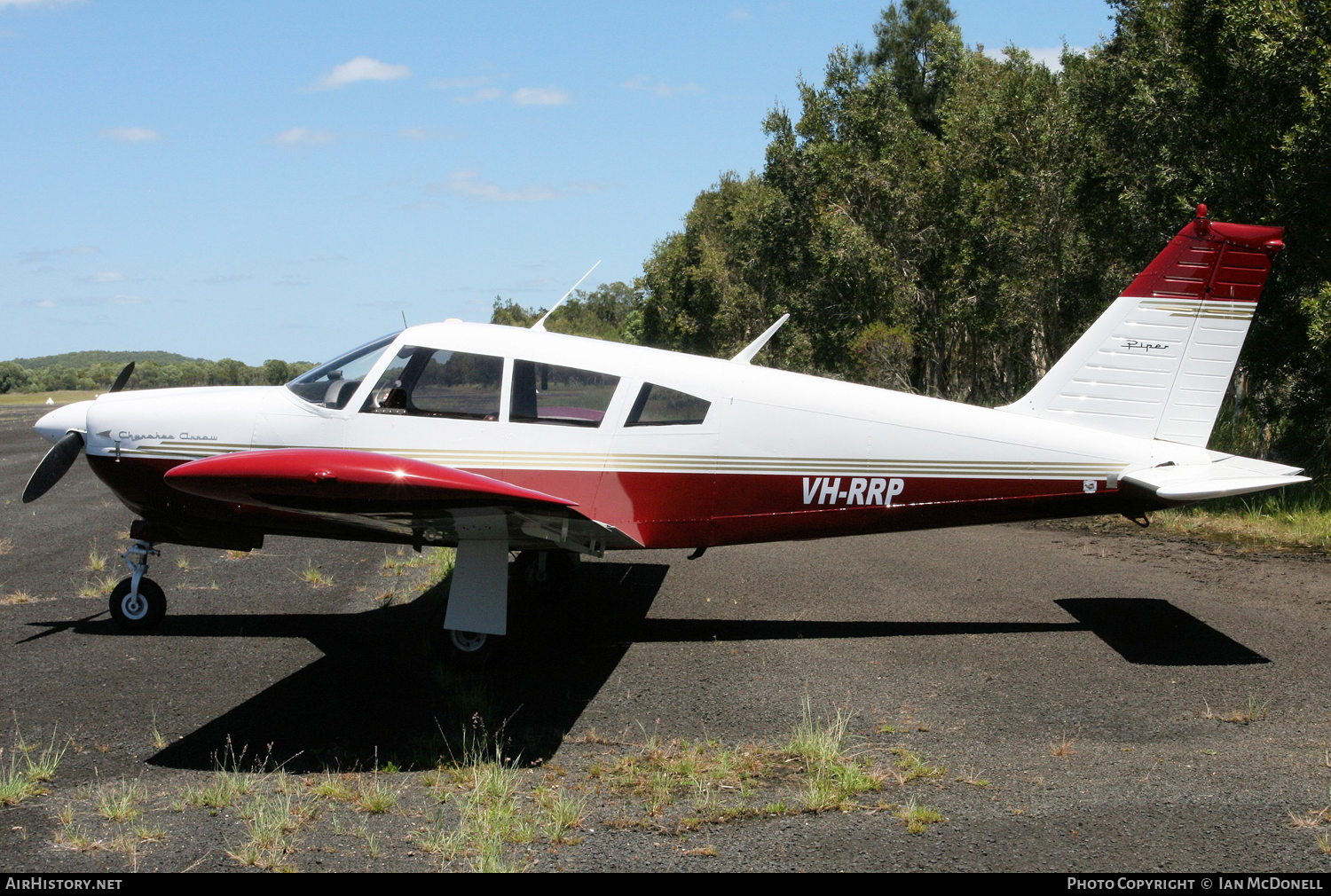 Aircraft Photo of VH-RRP | Piper PA-28R-180 Cherokee Arrow | AirHistory.net #106436