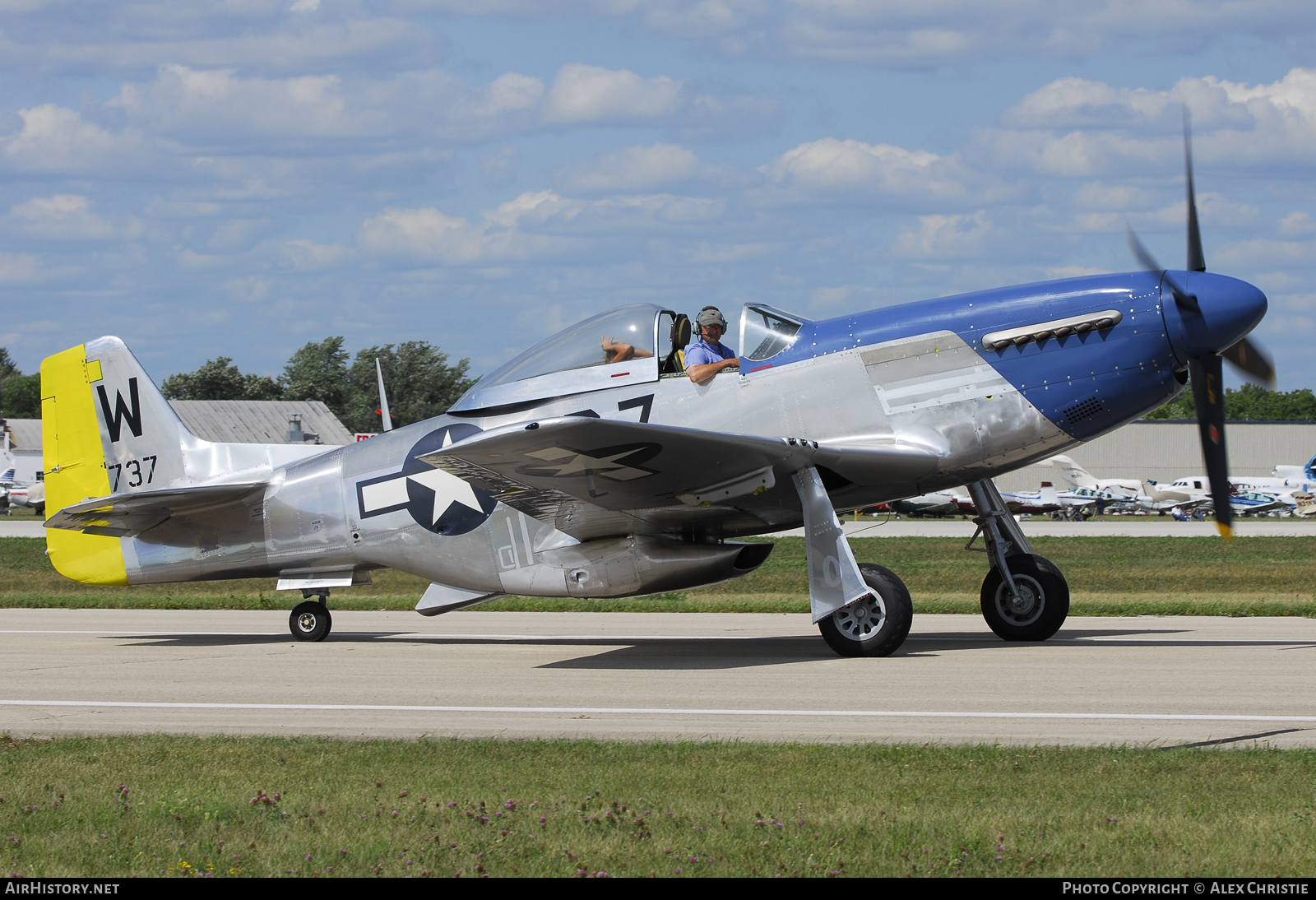 Aircraft Photo of N5551D / 413737 | North American P-51D Mustang | USA - Air Force | AirHistory.net #106466