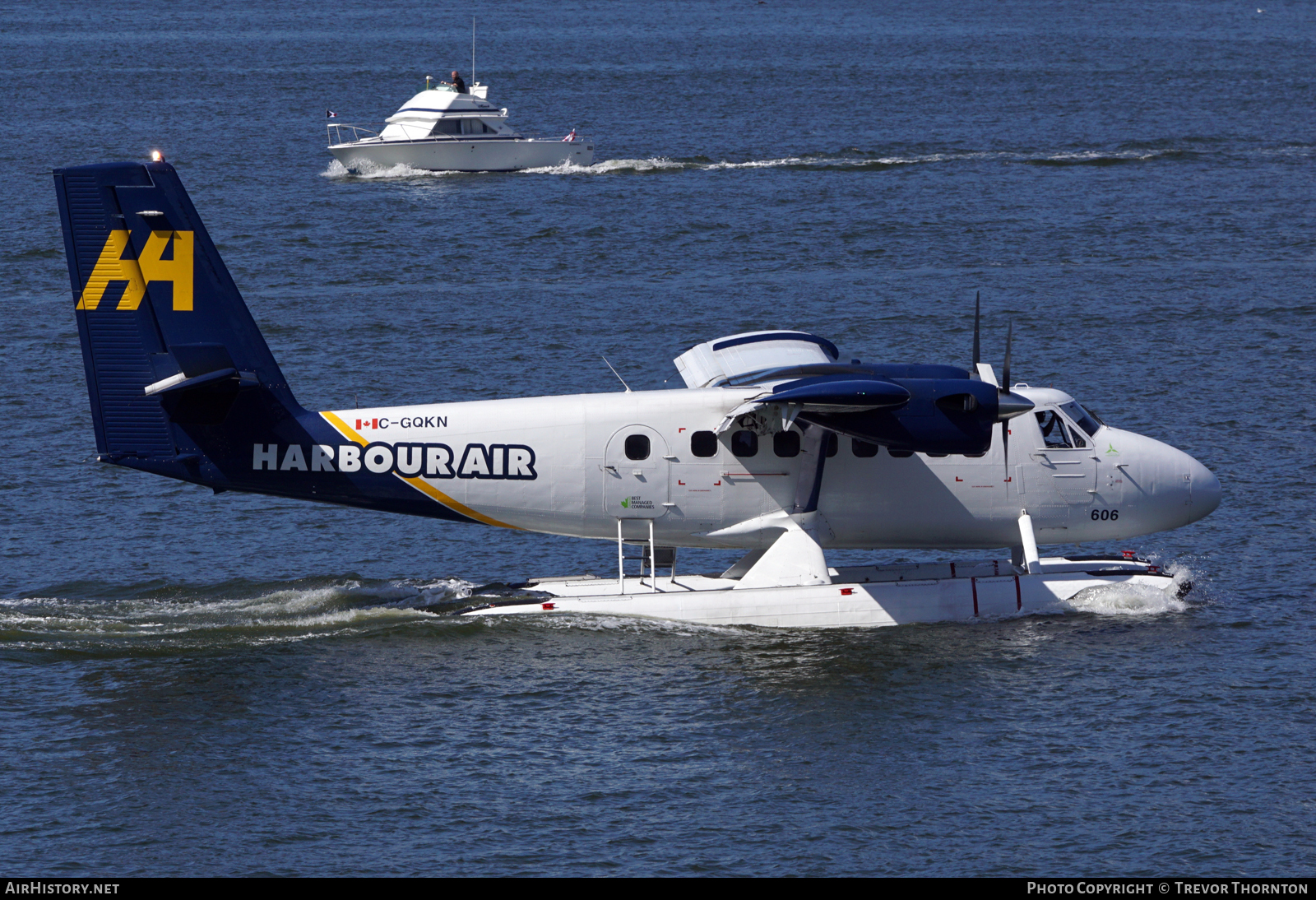 Aircraft Photo of C-GQKN | De Havilland Canada DHC-6-200 Twin Otter | Harbour Air | AirHistory.net #106468