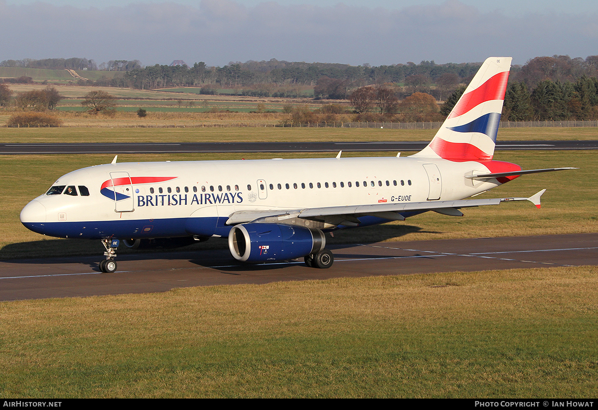 Aircraft Photo of G-EUOE | Airbus A319-131 | British Airways | AirHistory.net #106474