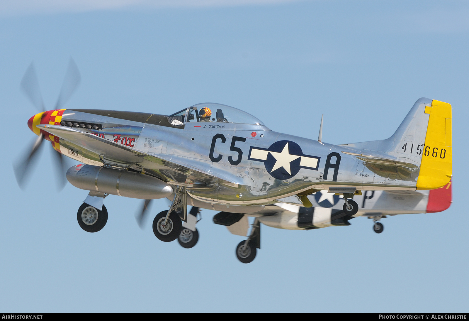 Aircraft Photo of N5420V / NL5420V / 415560 | North American P-51D Mustang | USA - Air Force | AirHistory.net #106480