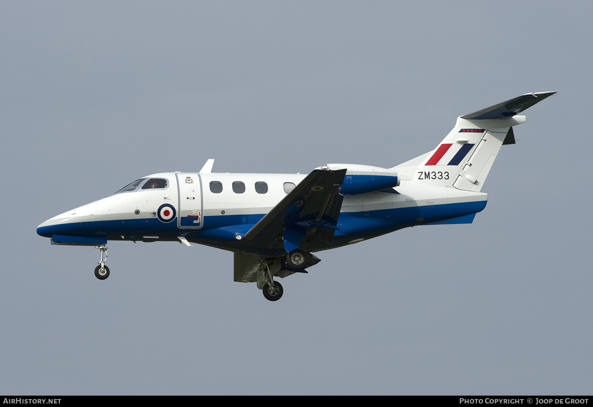 Aircraft Photo of ZM333 | Embraer EMB-500 Phenom 100E | UK - Air Force | AirHistory.net #106492