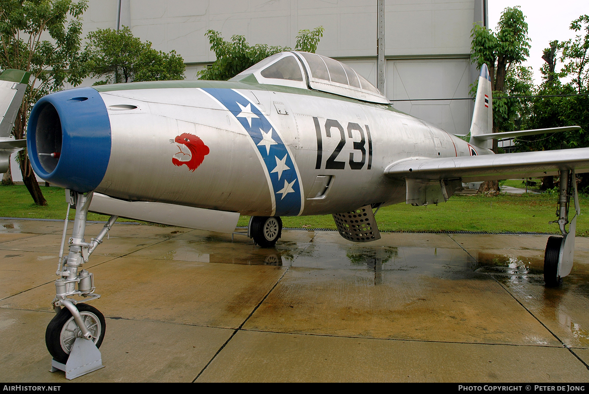 Aircraft Photo of KH16-06/99 | Republic F-84G Thunderjet | Thailand - Air Force | AirHistory.net #106501