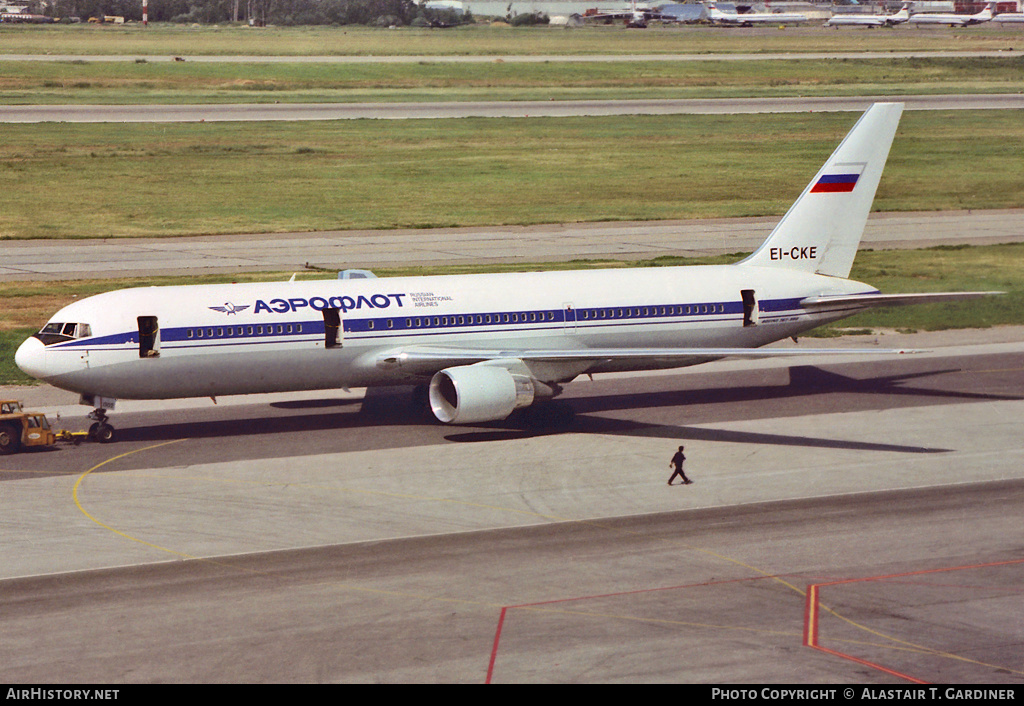 Aircraft Photo of EI-CKE | Boeing 767-3Y0/ER | Aeroflot - Russian International Airlines | AirHistory.net #106511