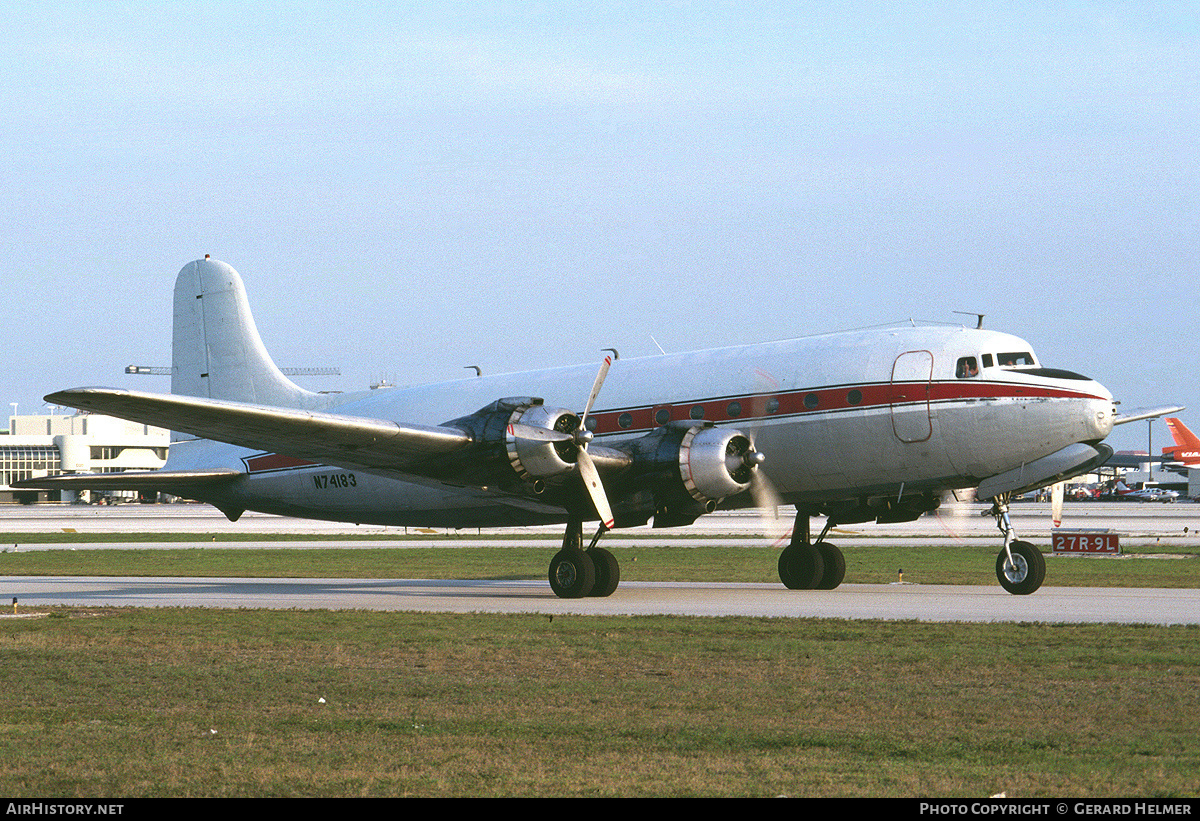 Aircraft Photo of N74183 | Douglas C-54A Skymaster | AirHistory.net #106515