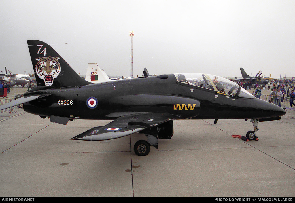 Aircraft Photo of XX226 | British Aerospace Hawk T1 | UK - Air Force | AirHistory.net #106522