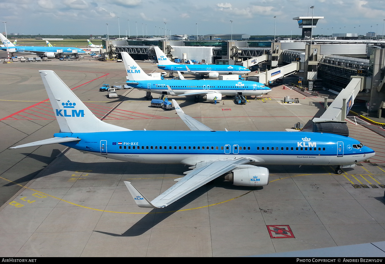 Aircraft Photo of PH-BXE | Boeing 737-8K2 | KLM - Royal Dutch Airlines | AirHistory.net #106529