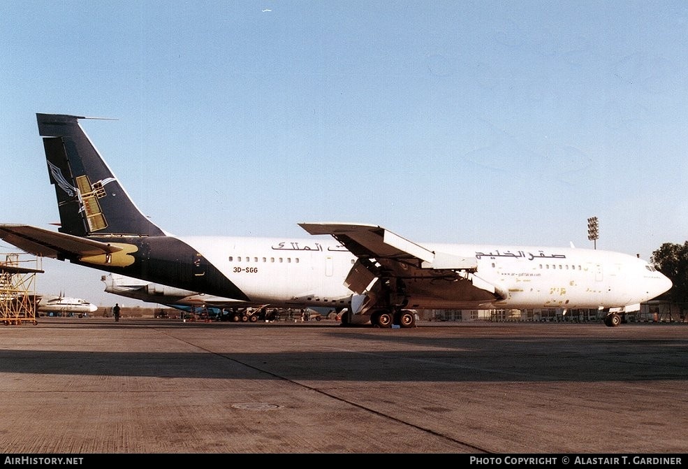 Aircraft Photo of 3D-SGG | Boeing 707-336C | Air Gulf Falcon | AirHistory.net #106547